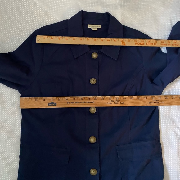 Appleseed’s Women’s spring blazer jacket Classic navy Size M - Picture 8 of 15